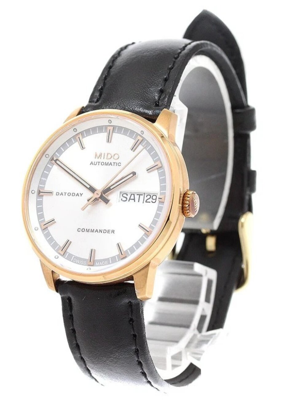 MIDO Commander II Chronometer M016.230.36.031.00 Automatic Men's Watch_935353